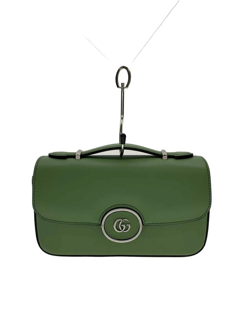 Gucci GG Shoulder Bag light green calfskin leather